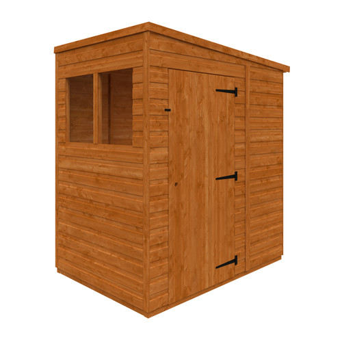 6x4 wooden garden shed outdoor - 6x4,