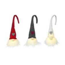 LED Santa Gonk Hanging