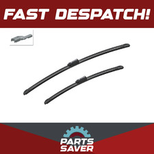 2x Wiper Blades (Pair) Flat /