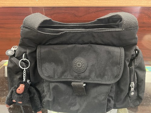 Kipling black shoulder bag - kipling,