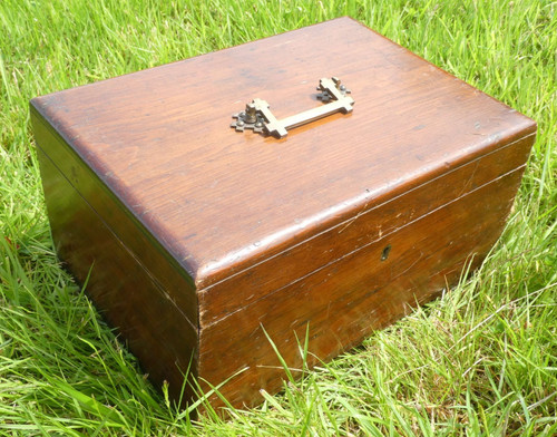 Antique tinplate lined - antique,