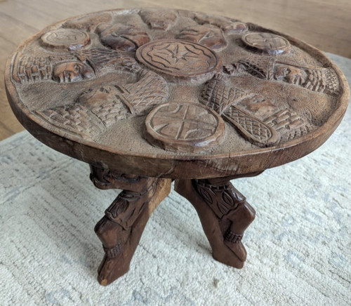 Vintage african carved - african, wooden