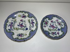 Vintage Bishop & Stonier Bisto England - Saucer & Plate