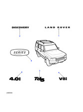 Land Rover Genuine Badge