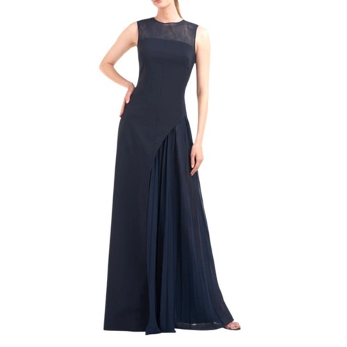 Kay unger dahlia navy - kay, pleated
