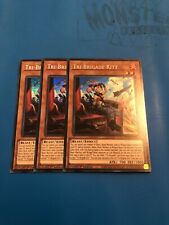 YUGIOH 3x Secret Rare Tri-Brigade Kitt MP22-EN006 1st Edition