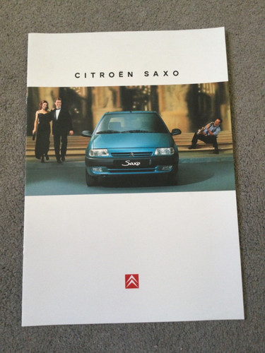 Citroen saxo brochure - saxo, in