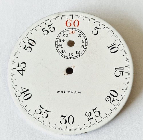 Waltham pocket watch dial - waltham,