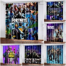 3D Kids Game Curtains Bedroom