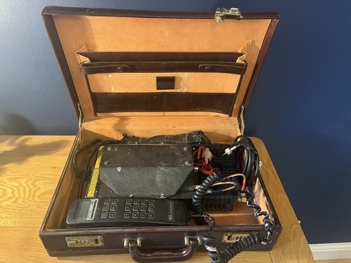 Vintage pye mobile phone radio - phone,