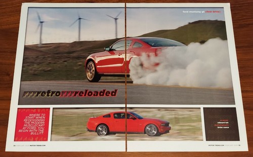 Ford 2010 mustang magazine - 2010,