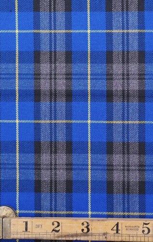 Polyviscose tartan fabric - polyviscose,