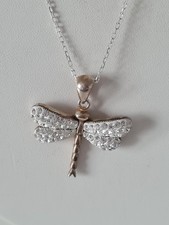 925 Silver Dragonfly pendant