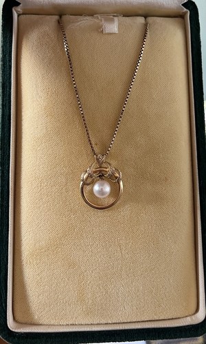 Vintage mikimoto 9ct - vintage, gold