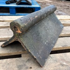 Reclaimed Weathered Blue Roll Top Clay Roof Ridge Tiles - 90 Degree