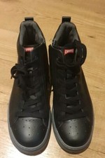 Camper  Runner  K300195-002 Mens  Black  Leather  Boots Size 40 UK6