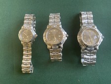 TAG HEUER AYRTON SENNA 6000 SERIES SET OF THREE WATCHES, 1995, AND UNUSED
