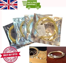 ACOUSTIC GUITAR STRINGS ✅SET OF 6 PREMIUM QUALITY STRINGS ✅ UK SELLER