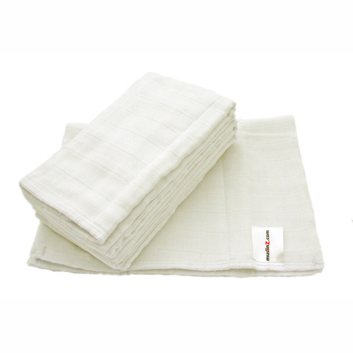 Muslinz 6pk prefold pre - 6pk, folds
