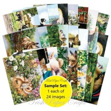 SAMPLE SET of 24xA6 Sheets ~