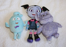 Disney Vampirina, Gregoria and Demi Plush Soft Toys - Excellent Condition