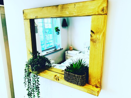 English oak waxed wood - waxed,