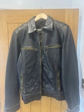 Mens leather jacket Debenhams/Red herring