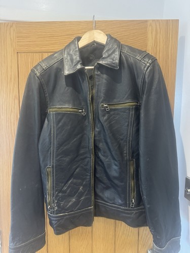 Mens leather jacket