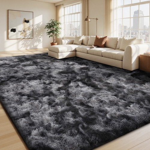 Fluffy rugs anti slip - fluffy,