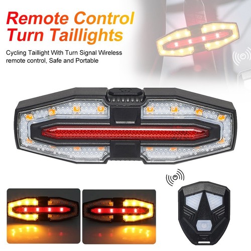 Led bike tail light - led, remote
