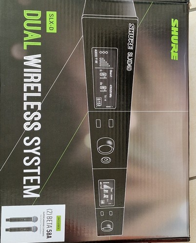 Shure slxd4d beta58a dual - shure, slxd4d/