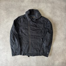 G-Star RAW Jacket Womens XL Biker Vintage Y2K Coat, Black