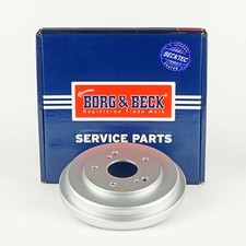 2x Brake Drums (Pair) Rear
