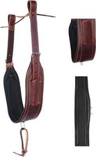 Leather Western Girth Basket