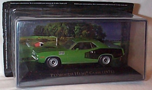 Plymouth hemi cuda green - plymouth, &