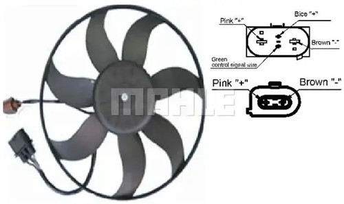 Radiator fan cff 187 001s - fan,