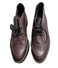 Clarks X V&A Rockn Creeper Burgundy Leather Shoe  UK7, EU 41