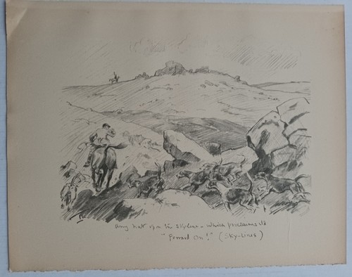 Lionel edwards sketch - lionel,