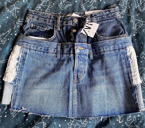 Zara bnwot double waisted - zara,