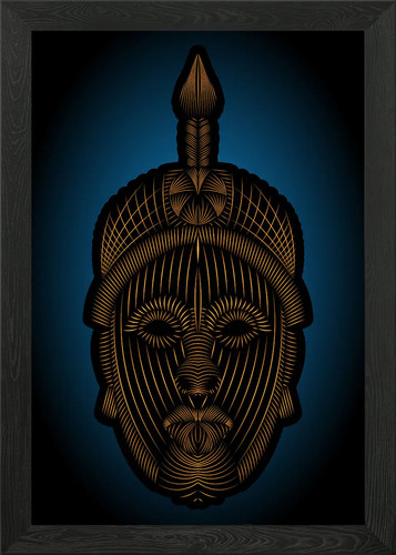 Benin bronze number - bronze, 5