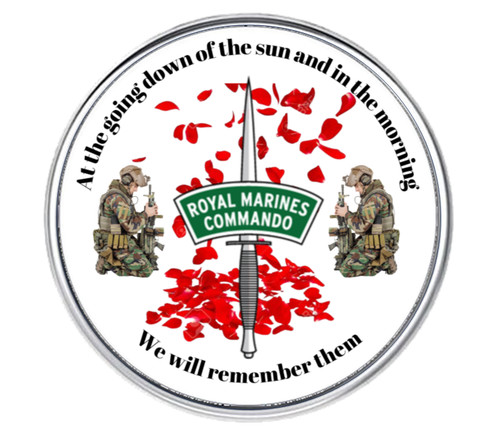 Royal marines commando - we, will