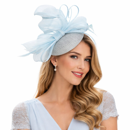 Women pillbox fascinator - pillbox,