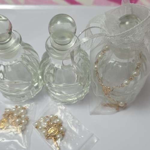 Miniature glass bottles x5 - miniature,