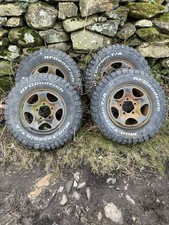 Daihatsu Fourtrak Wheels And Tyres. Will Fit Some Suzuki 4x4