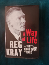 Reg Kray Facsimile signed Book