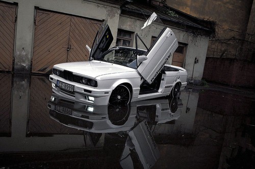 Eyebrows headlight covers - 2x,
