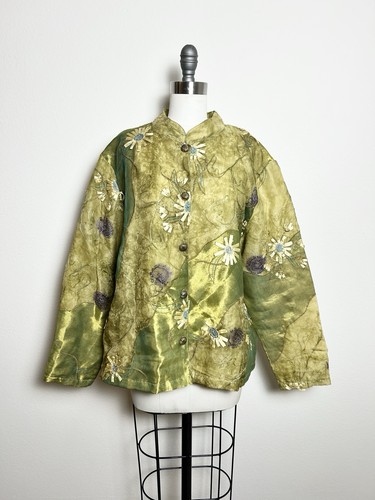 Vtg ttc silk green - vtg,