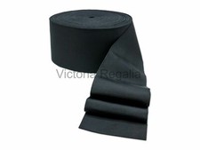 Masonic Black Ribbon Per Metre x 9'' Width