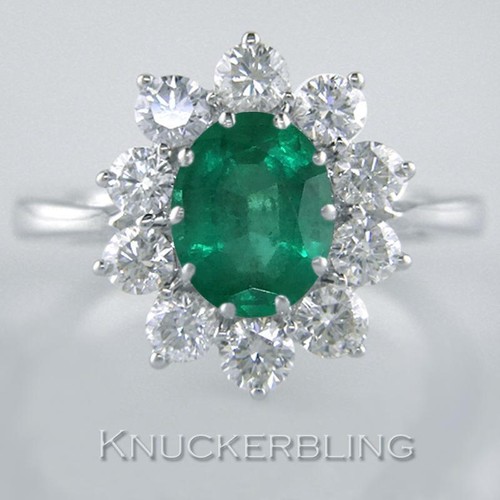50ct emerald and - f, vs