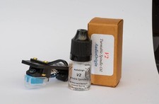 Black Headshell, AT cartridge, stylus for Pioneer PL25, PL12R, PL30, PL260